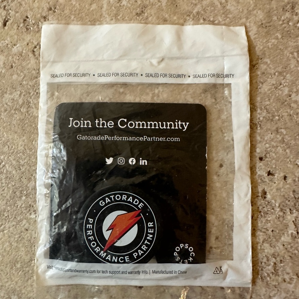 Gatorade popsocket